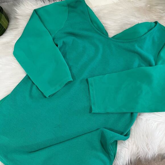 NEW Ann Taylor Tricot Knit Chiffon 3/4 Sleeve Tie Bow Layering Sweater XXSP NWT - Picture 14 of 16